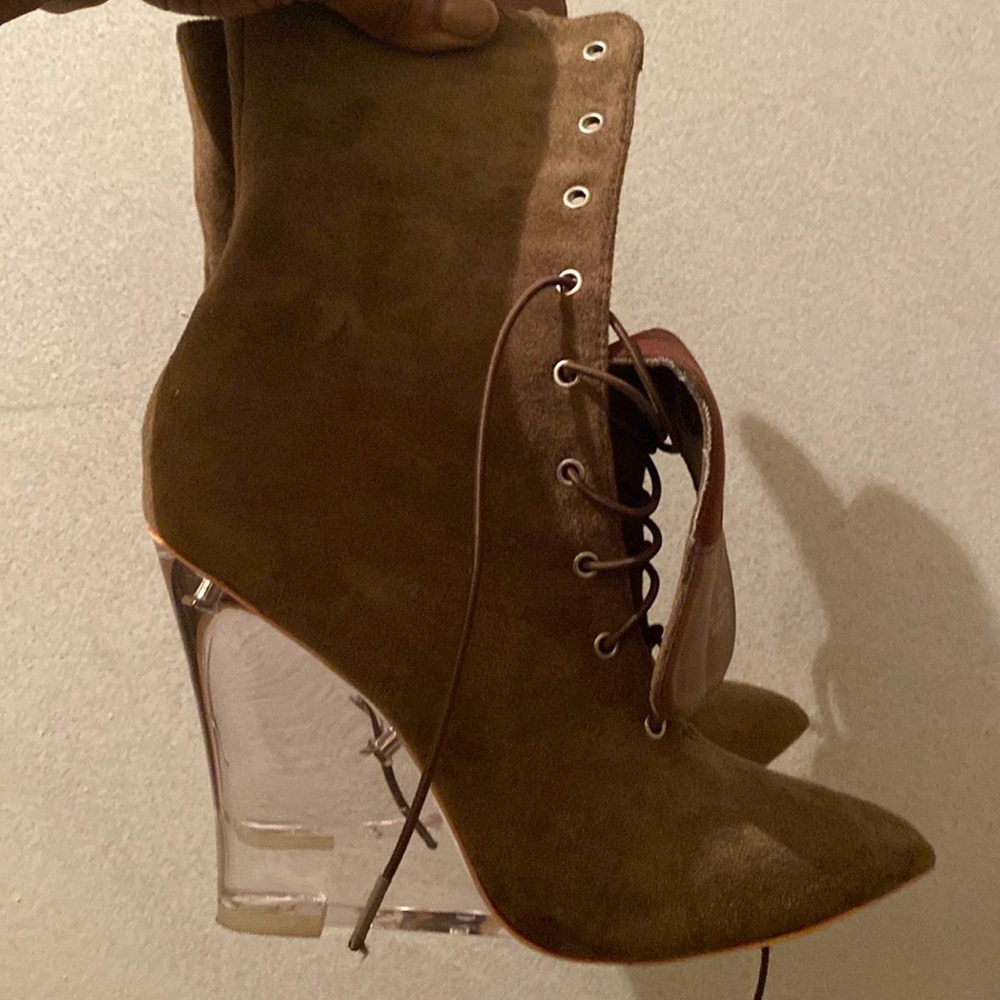 Wedge booties